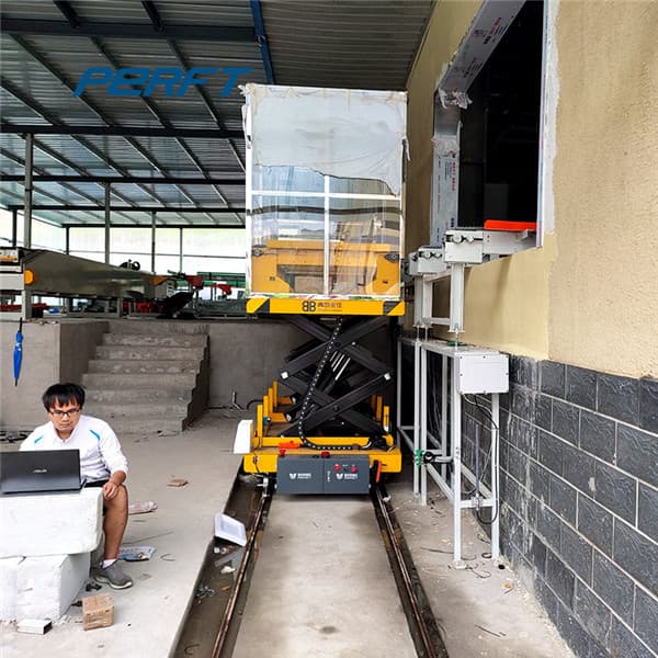 best selling busbar operated hydraulic lifting transfer cart price
